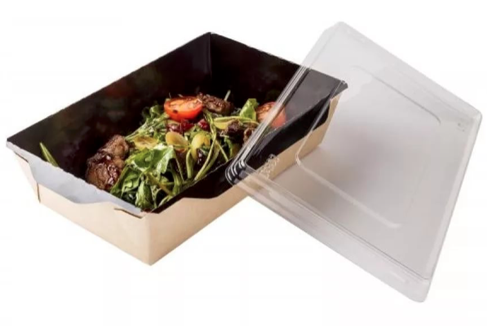 Контейнер ECO OPSALAD 400 black (50 шт/упак), фото 2
