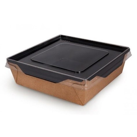 Контейнер ECO OPSALAD 900 black edition, фото 2