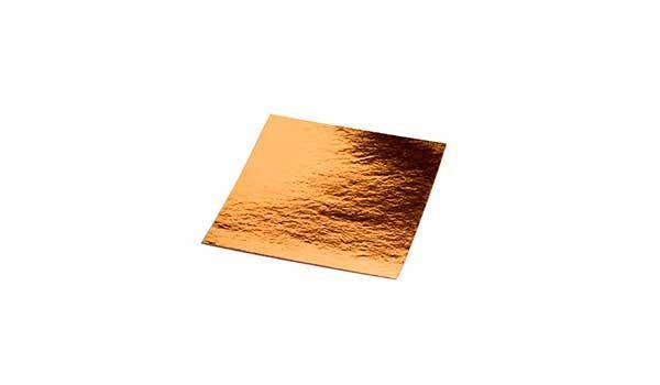 Подложка золото 200*200 мм (  Толщина 0,8 мм ), фото 2