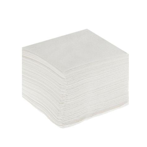 Салфетки бумажные 24*24 см, белые (70шт/уп), фото 2