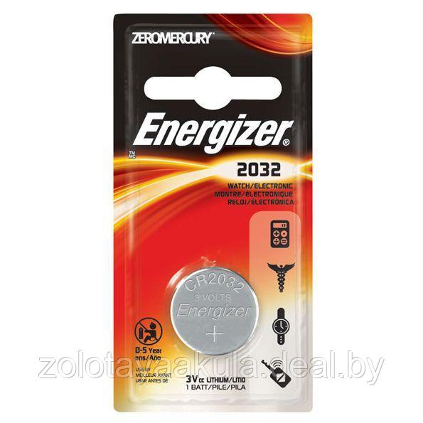 Energizer Батарейка Energizer CR2032 1шт - фото 1 - id-p205701978