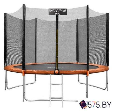 Батут Atlas Sport 252 см - 8ft Pro (3 ноги, оранжевый), фото 2