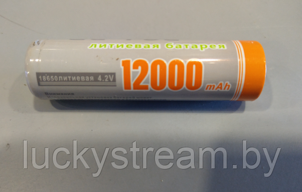 Аккумулятор 18650 Li-Ion 4,2 V 12000 mAh