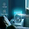 Вентилятор, увлажнитель воздуха с подсветкой 3 в 1 Air Cooler Fan. Кондиционер - вентилятор мини. Белый, фото 5