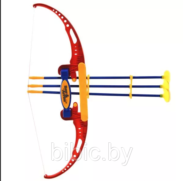 Детский игрушечный лук со стрелами присосками, детское игрушечное оружие для детей - фото 1 - id-p205703567