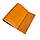 Аппликатор игольчатый Колючий Врачеватель на силиконовой основе (разные цвета) КВ 400 (20х40) Оранжевый, фото 2