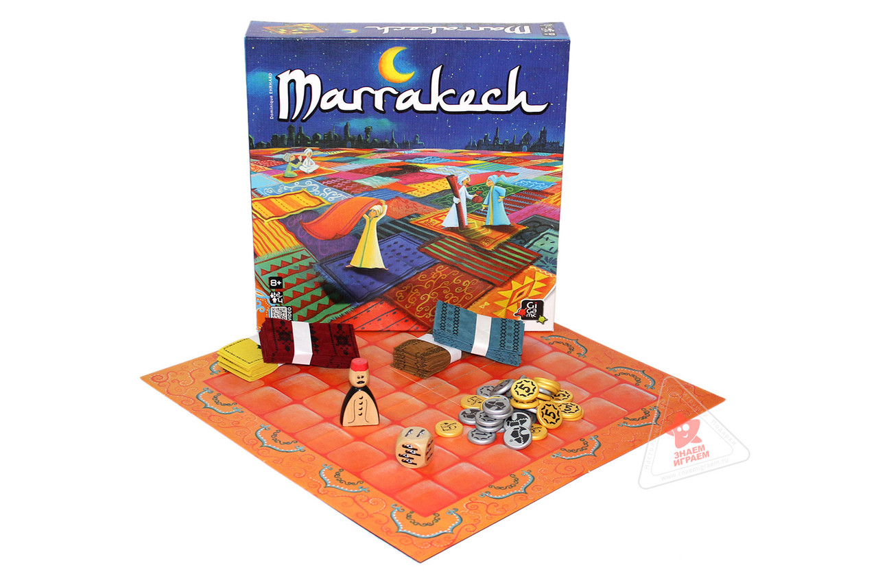 Настольная игра Марракеш (Marrakech). Компания Стиль Жизни - фото 2 - id-p205703980