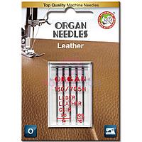 Набор игл кожа ORGAN LEDER LEATHER CUIR №90-100 (5 шт.)