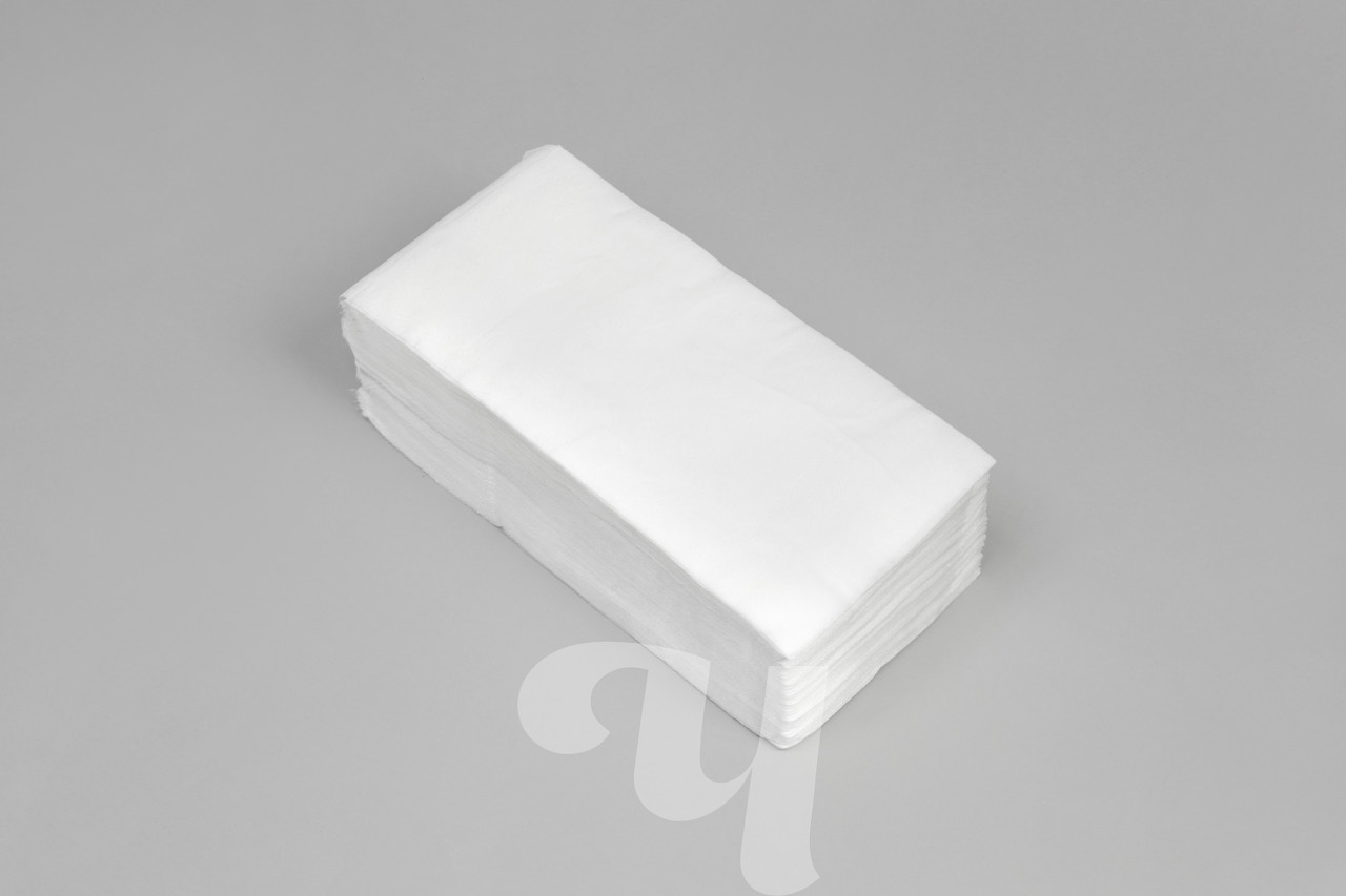 Полотенце 35х70 см, Классик из спанлейса в штучной укладке Белый, 50 шт/упк - фото 2 - id-p126104852