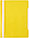 Папка-скоросшиватель пластиковая А4 «Бюрократ» Economy толщина пластика 0,10 мм, желтая, фото 3