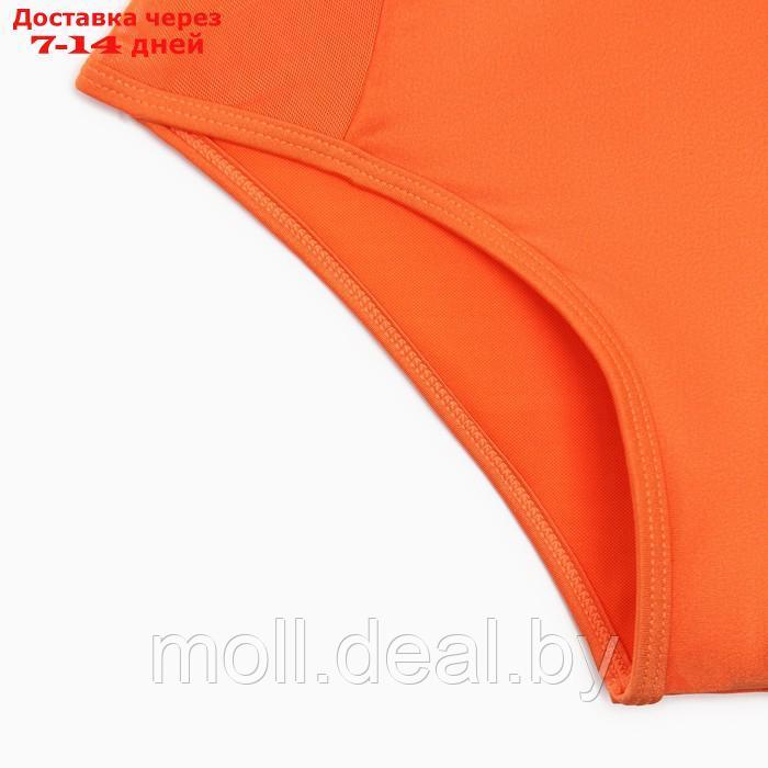 Купальный костюм раздельный с длинными рукавами MINAKU цв.оранжевый, р-р 44 - фото 4 - id-p205668145