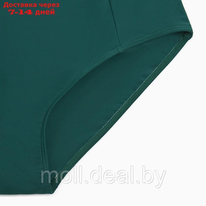 Купальный костюм слитный MINAKU на молнии цвет зеленый, р-р 42 - фото 4 - id-p205668208