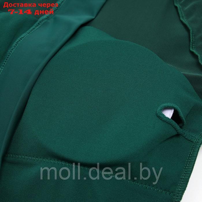 Купальный костюм слитный MINAKU на молнии цвет зеленый, р-р 42 - фото 6 - id-p205668208