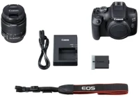 Зеркальный фотоаппарат Canon EOS 2000D Kit EF-S 18-55mm IS II / 2728C003 - фото 9 - id-p205708067
