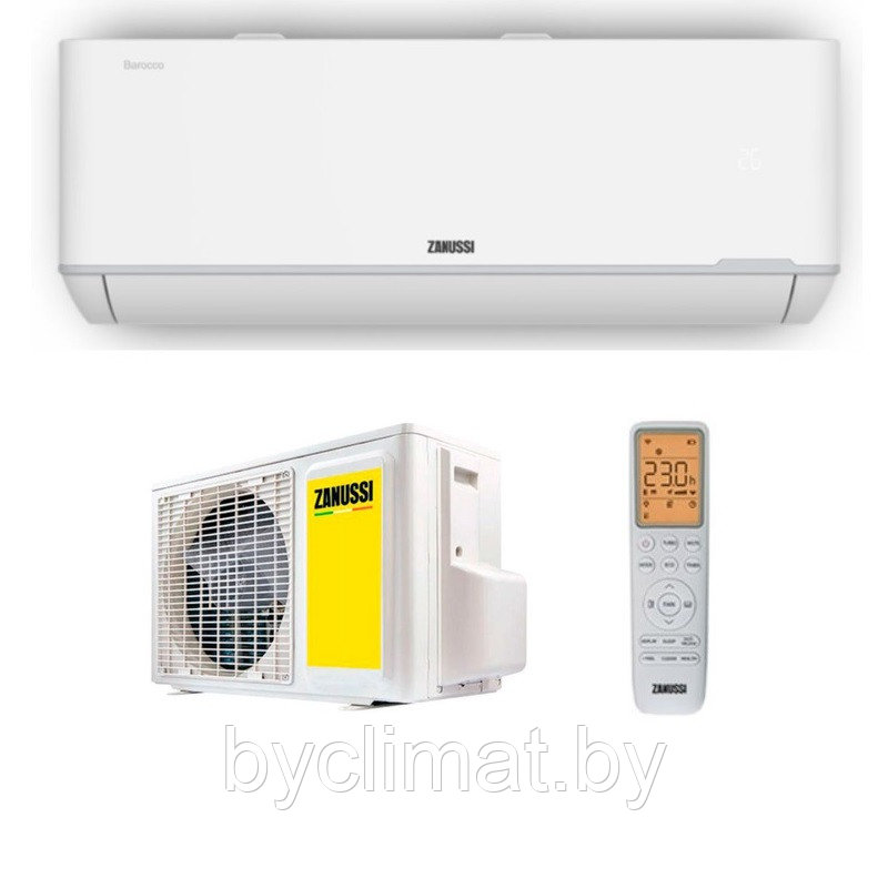 Кондиционер Zanussi Barocco DC Inverter ZACS/I-12 HB/A22/N8 - фото 1 - id-p205708258