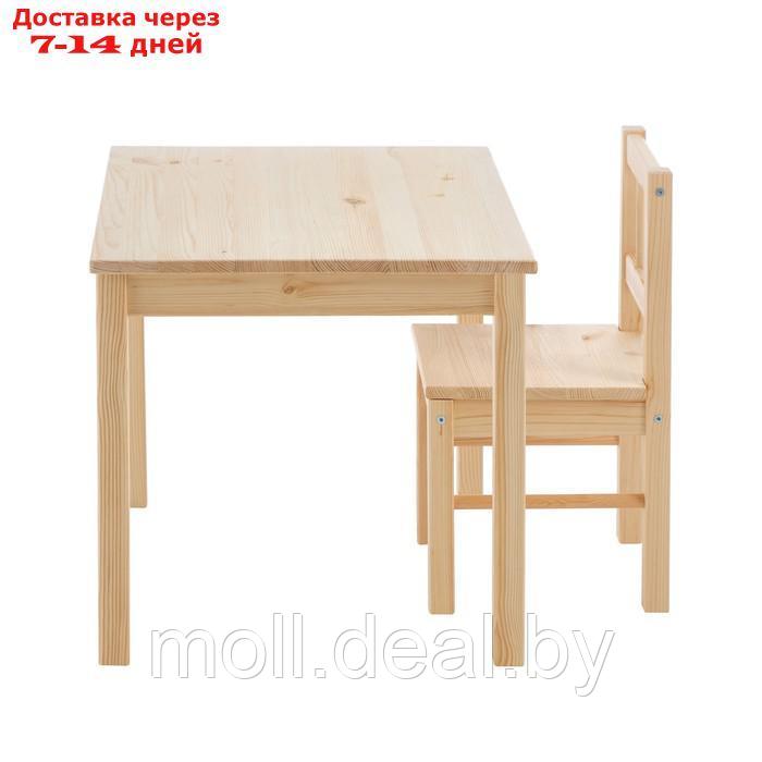 Стол и стул набор SVALA, Массив сосны - фото 4 - id-p205667476