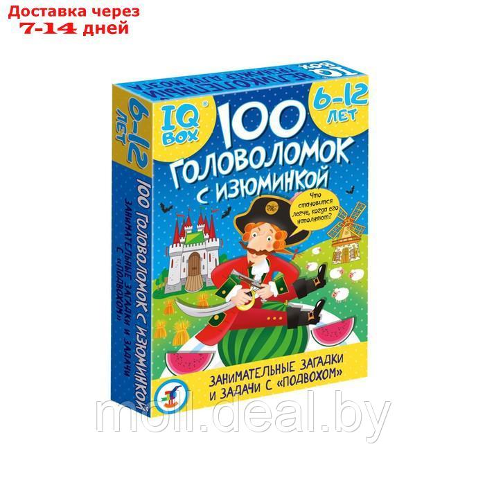 Развивающие карточки IQ Box "100 Головоломок с изюминкой" - фото 1 - id-p205656828