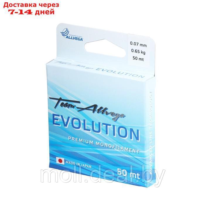 Леска монофильная ALLVEGA "Evolution" 50м 0,07мм, 0,65кг, прозрачная - фото 1 - id-p205656831