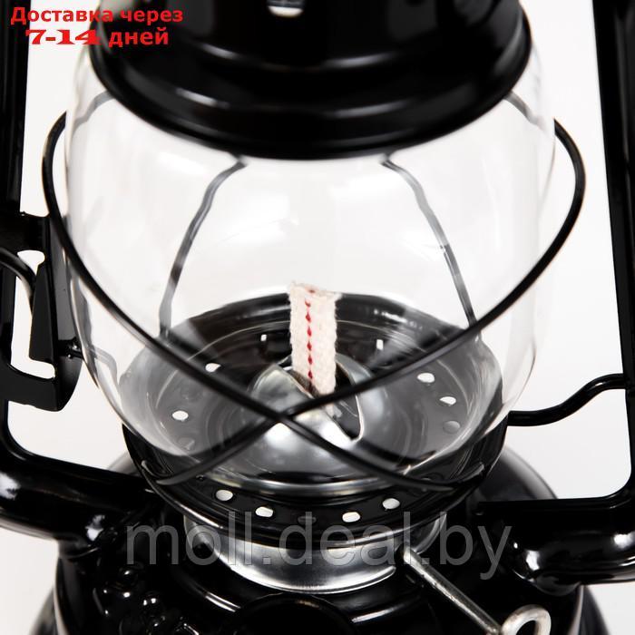 Керосиновая лампа декоративная черный 11,5х15х23 см - фото 8 - id-p205661540