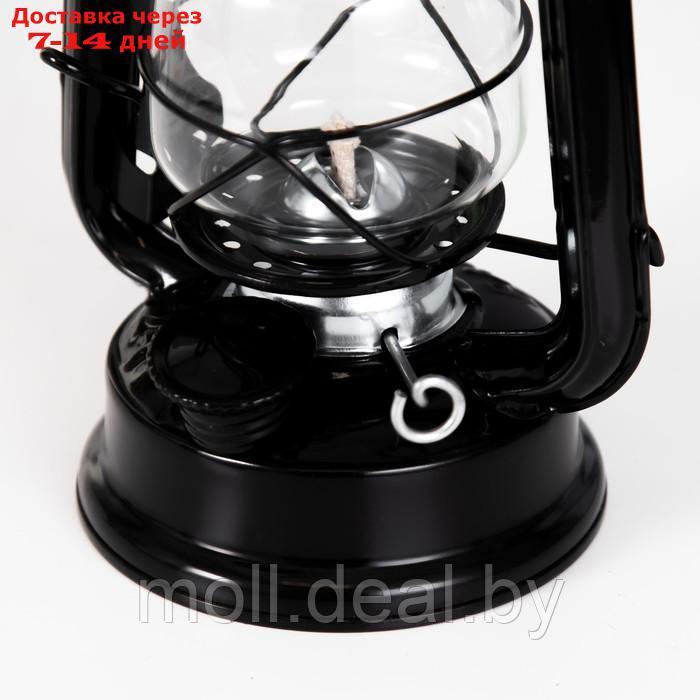 Керосиновая лампа декоративная черный 9,5х12,5х19 см - фото 5 - id-p205661542
