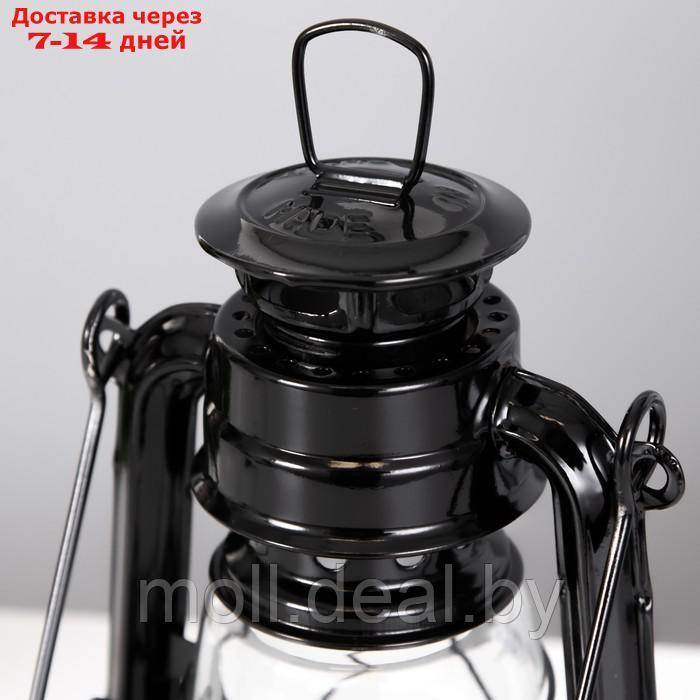 Керосиновая лампа декоративная черный 9,5х12,5х19 см - фото 6 - id-p205661542