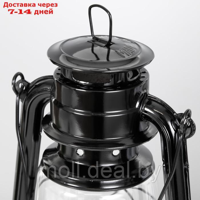 Керосиновая лампа декоративная черный 14х18х27,5 см - фото 6 - id-p205661543