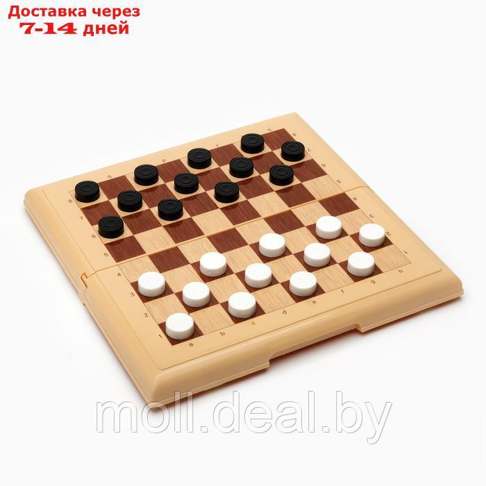 Настольная игра 2 в 1: шашки, шахматы - фото 2 - id-p205666604