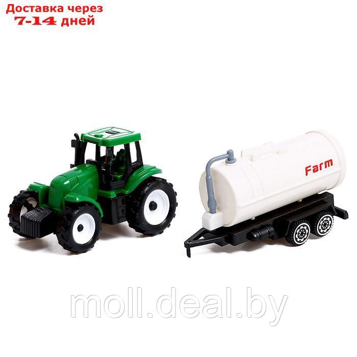Игровой набор "Ферма", трактор, сарай и животные - фото 7 - id-p205668804