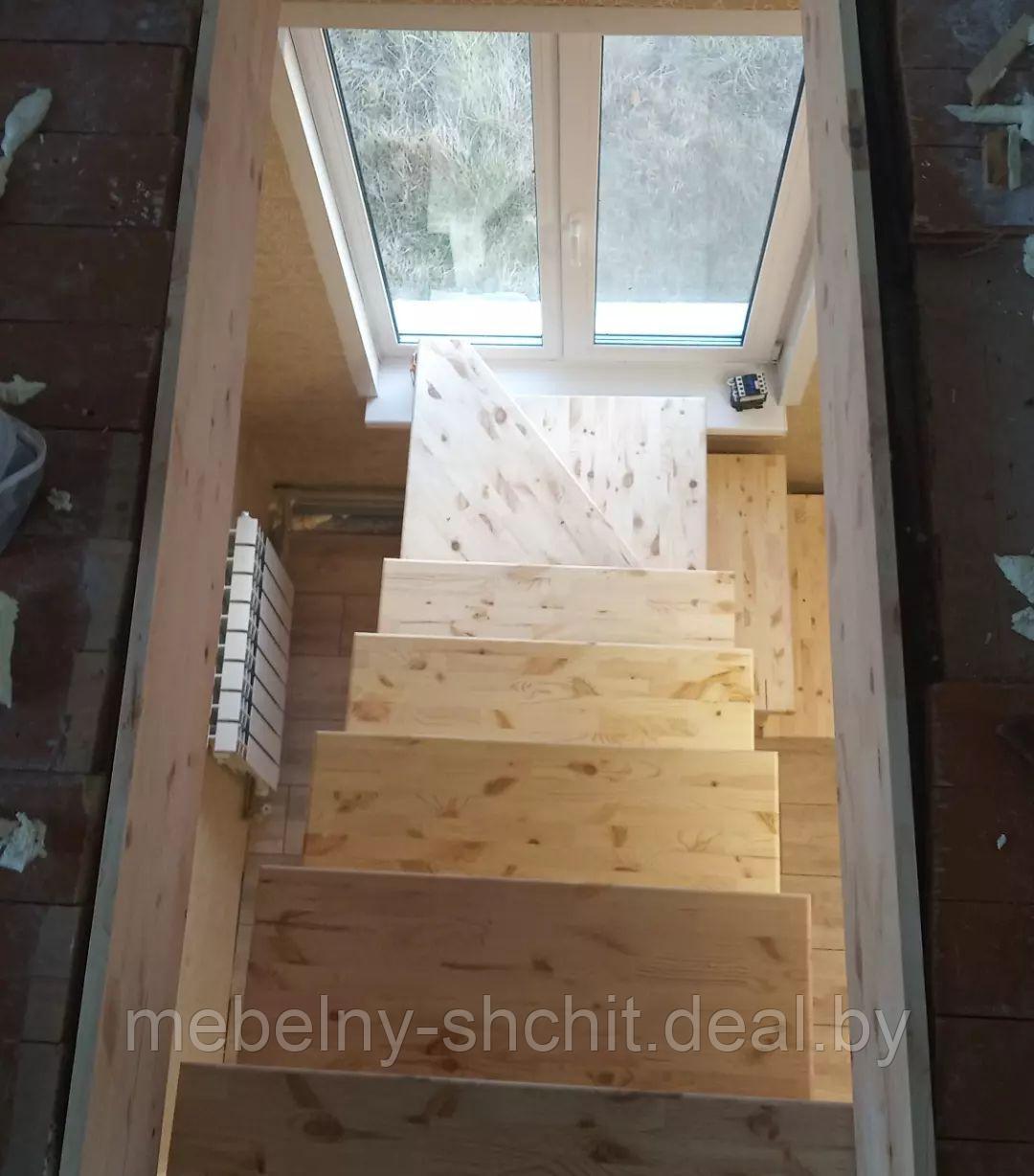 Деревянная лестница (лестница из дерева) - фото 4 - id-p205708514
