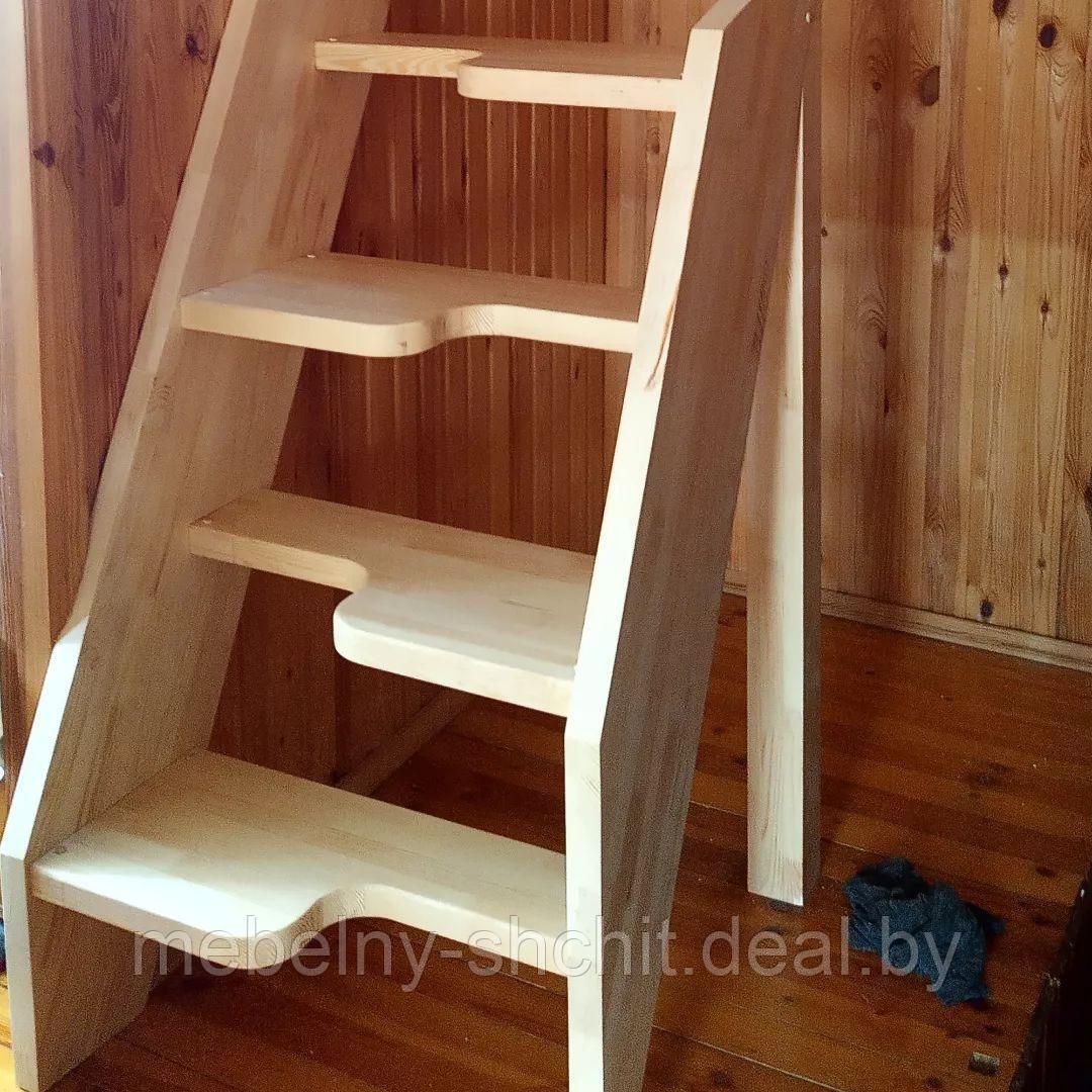 Деревянная лестница (лестница из дерева) - фото 2 - id-p205708514