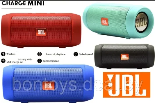 Портативная колонка JBL CHARGE 2 MINI / Беспроводная bluetooth колонка / Блютуз колонка аналог JBL - фото 8 - id-p205708517