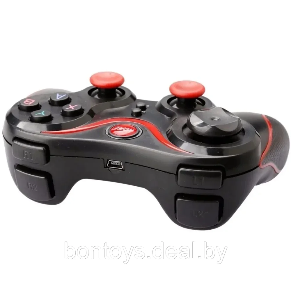 Беспроводной геймпад Wireless Controller x3 с держателем для телефона - фото 5 - id-p205708522