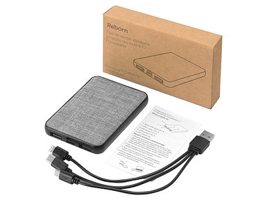 Внешний аккумулятор Reborn, 5000 mAh