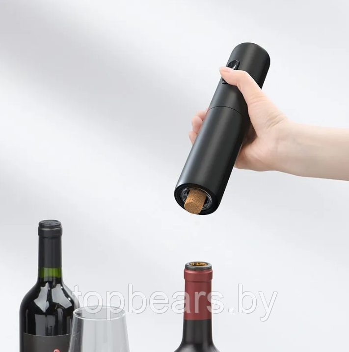 Электрический штопор для вина Electric wine opener 19 см. - фото 8 - id-p205715544