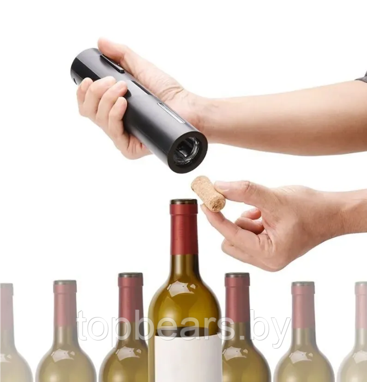 Электрический штопор для вина Electric wine opener 19 см. - фото 10 - id-p205715544