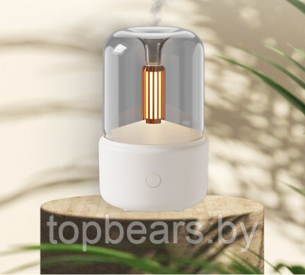 Портативный светодиодный аромадиффузор - ночник Пламя свечи (увлажнитель воздуха ароматический) USB DQ702 - фото 10 - id-p205715548