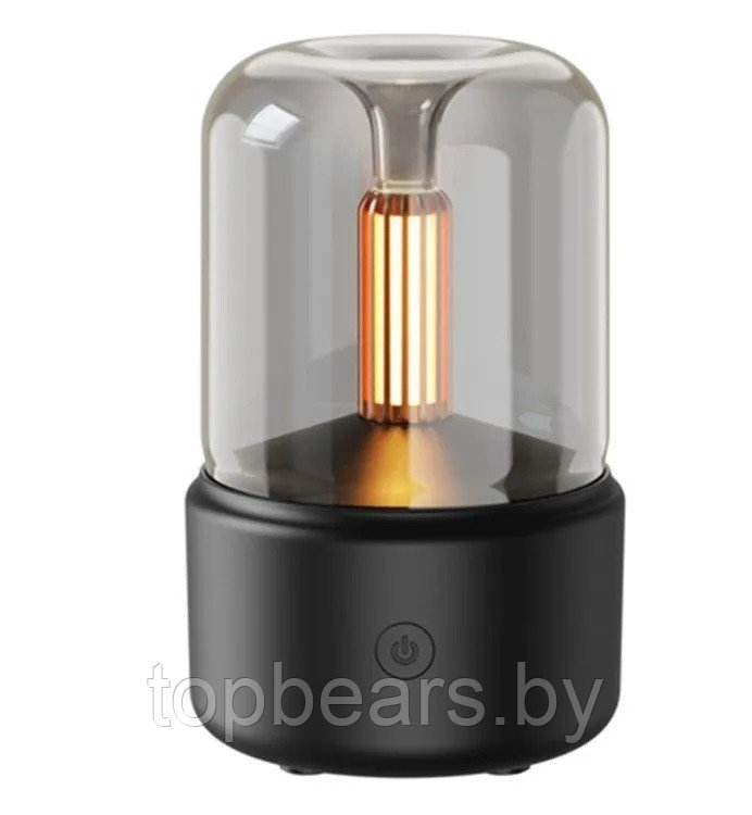 Портативный светодиодный аромадиффузор - ночник Пламя свечи (увлажнитель воздуха ароматический) USB DQ702 - фото 4 - id-p205715549