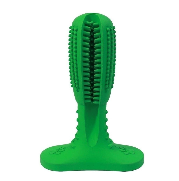Зубная щетка для животных Toothbrush (размер L) / Игрушка - кусалка зубочистка для крупных пород - фото 5 - id-p205715740