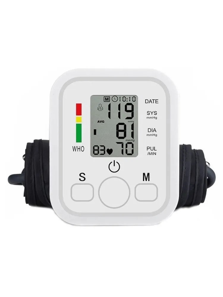 Автоматический электронный тонометрElectronicBlood pressure monitor с индикатором уровня аритмии - фото 9 - id-p205715743