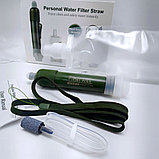 Походный фильтр для очистки воды Filter Straw / Портативный туристический фильтр, цвет MIX, фото 6