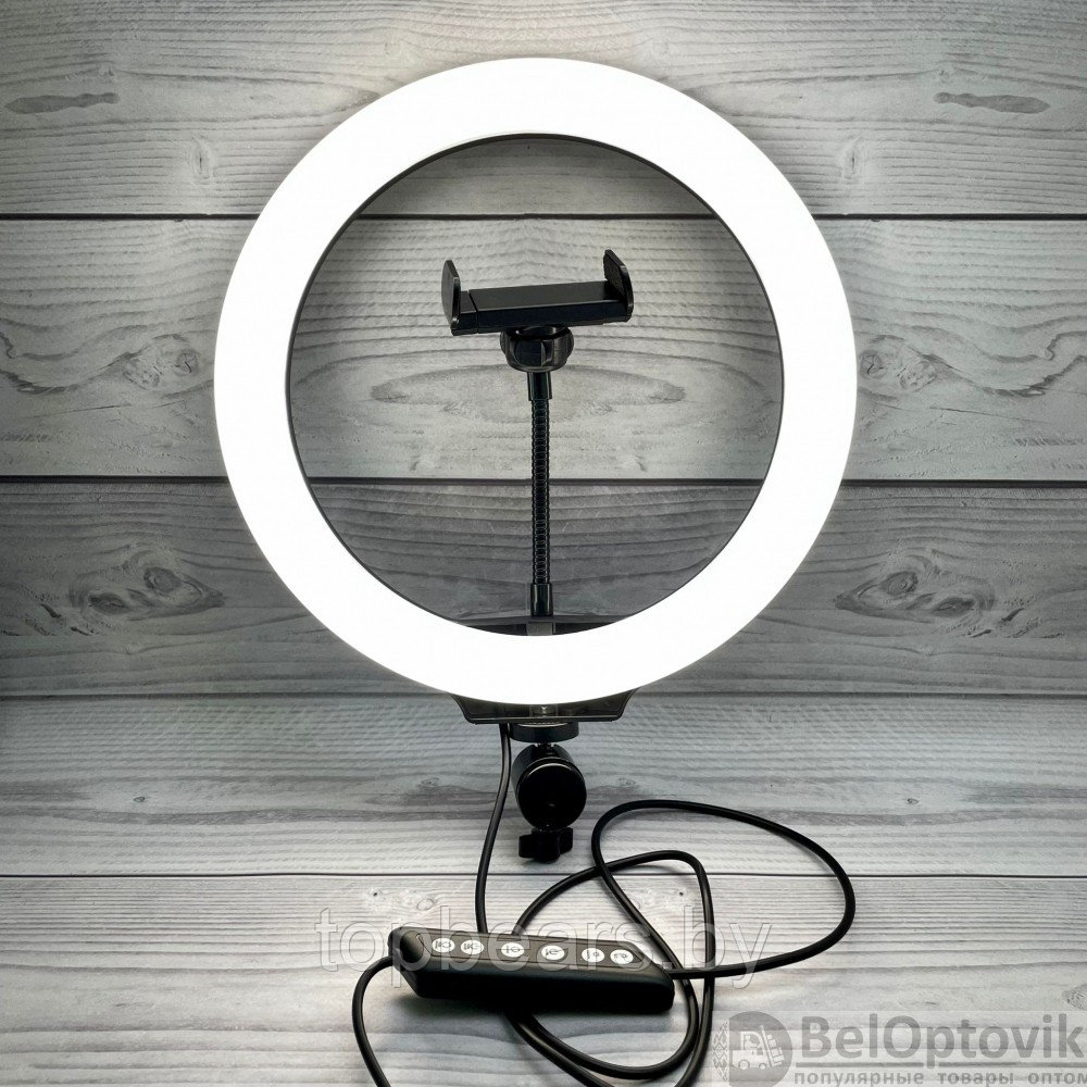 Кольцевая лампа (для селфи, фото/видео съемки) RGB RL-13 с МУЛЬТИ-режимами 32 см Штатив 216 см - фото 10 - id-p179744360