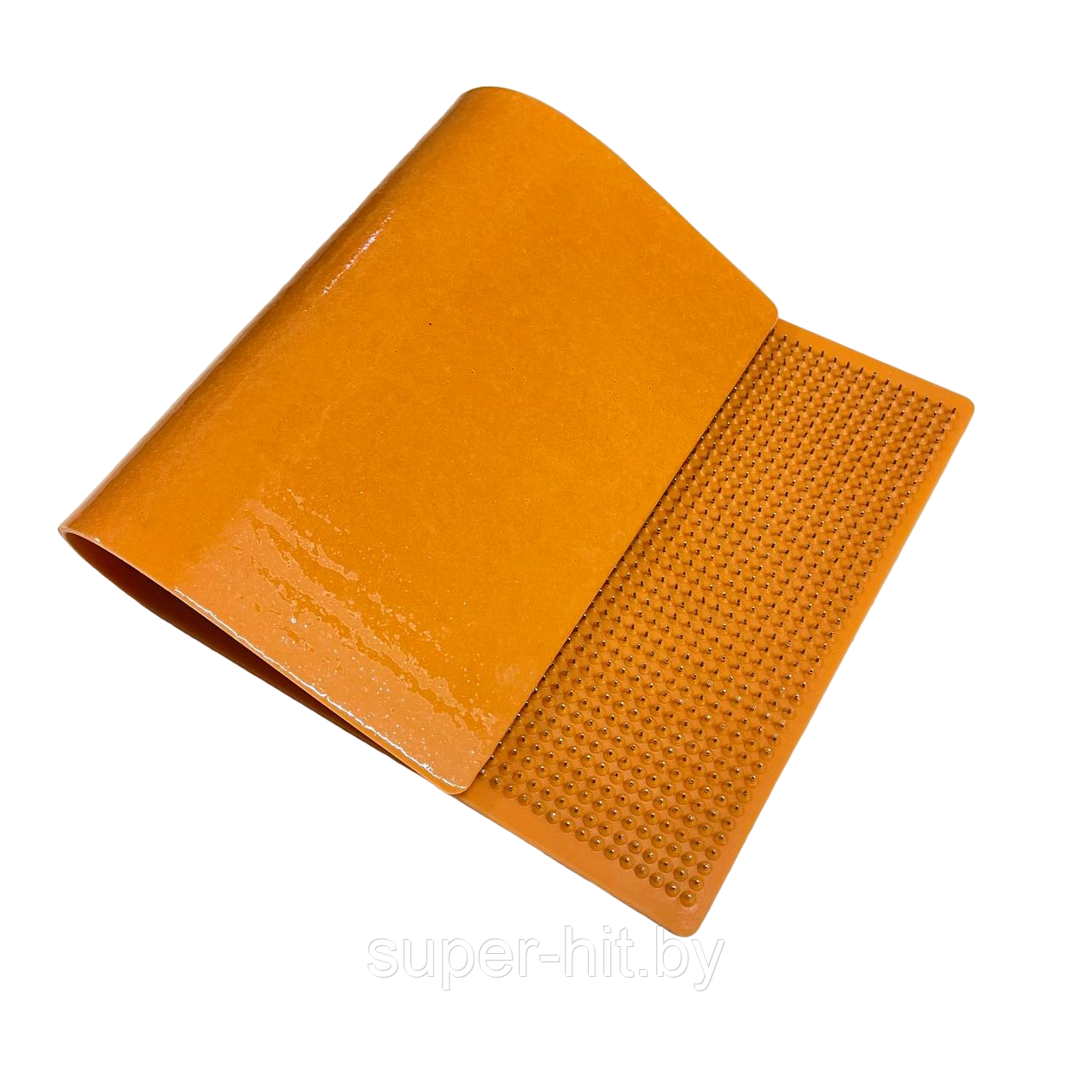 Аппликатор игольчатый Колючий Врачеватель на силиконовой основе (разные цвета) КВ 400 (20х40) Оранжевый - фото 2 - id-p205715375