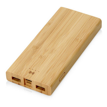 Внешний беспроводной аккумулятор Bamboo Air, 10000 mAh, фото 2