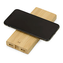 Внешний беспроводной аккумулятор Bamboo Air, 10000 mAh, фото 2