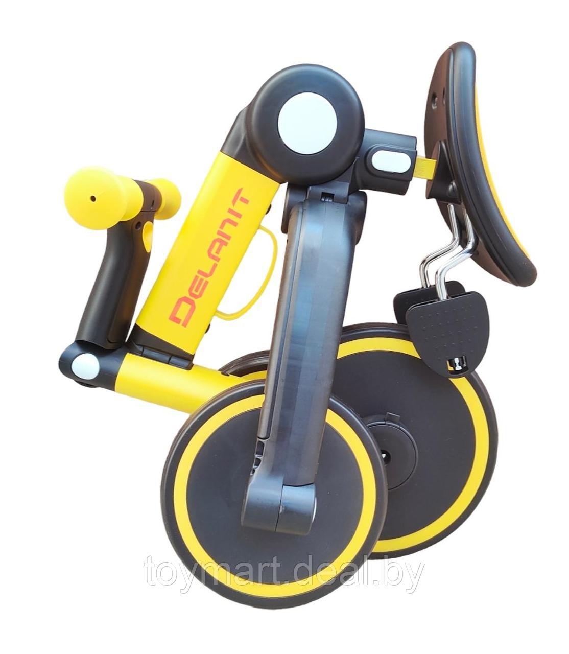Беговел-велосипед для детей 3 в 1 трансформер с педалями, Delanit, T-801 - фото 8 - id-p142589398