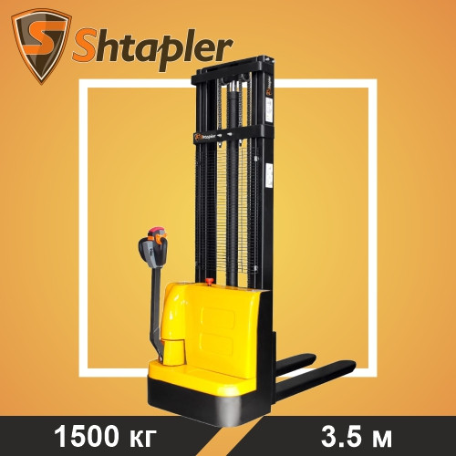 Штабелер самоходный электрический Shtapler CDD 1,5т х 3,5м (FS) - фото 1 - id-p159234073