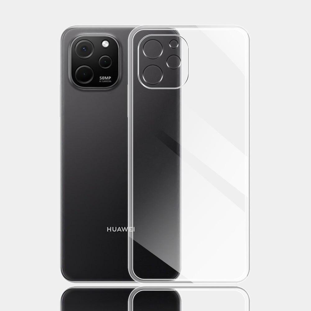 Чехол-накладка для Huawei Nova Y61 (силикон) прозрачный с защитой камеры - фото 3 - id-p205736800