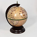 Глобус-бар настольный,современная карта мира на английском языке, фото 4