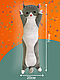 Мягкая игрушка Кот 70 см/Подушка антистресс Кот Батон, длинный кот, мягкий кот обнимашка, котик / 1 шт., фото 3