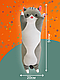 Мягкая игрушка Кот 50 см/Подушка антистресс Кот Батон, длинный кот, мягкий кот обнимашка, котик / 1 шт., фото 3